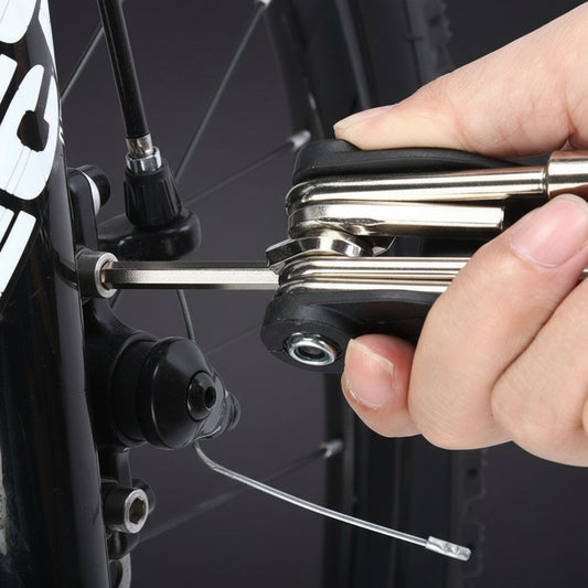 16 IN 1 Multi-Purpose Key Spoke Wrench Repair Tool Kit