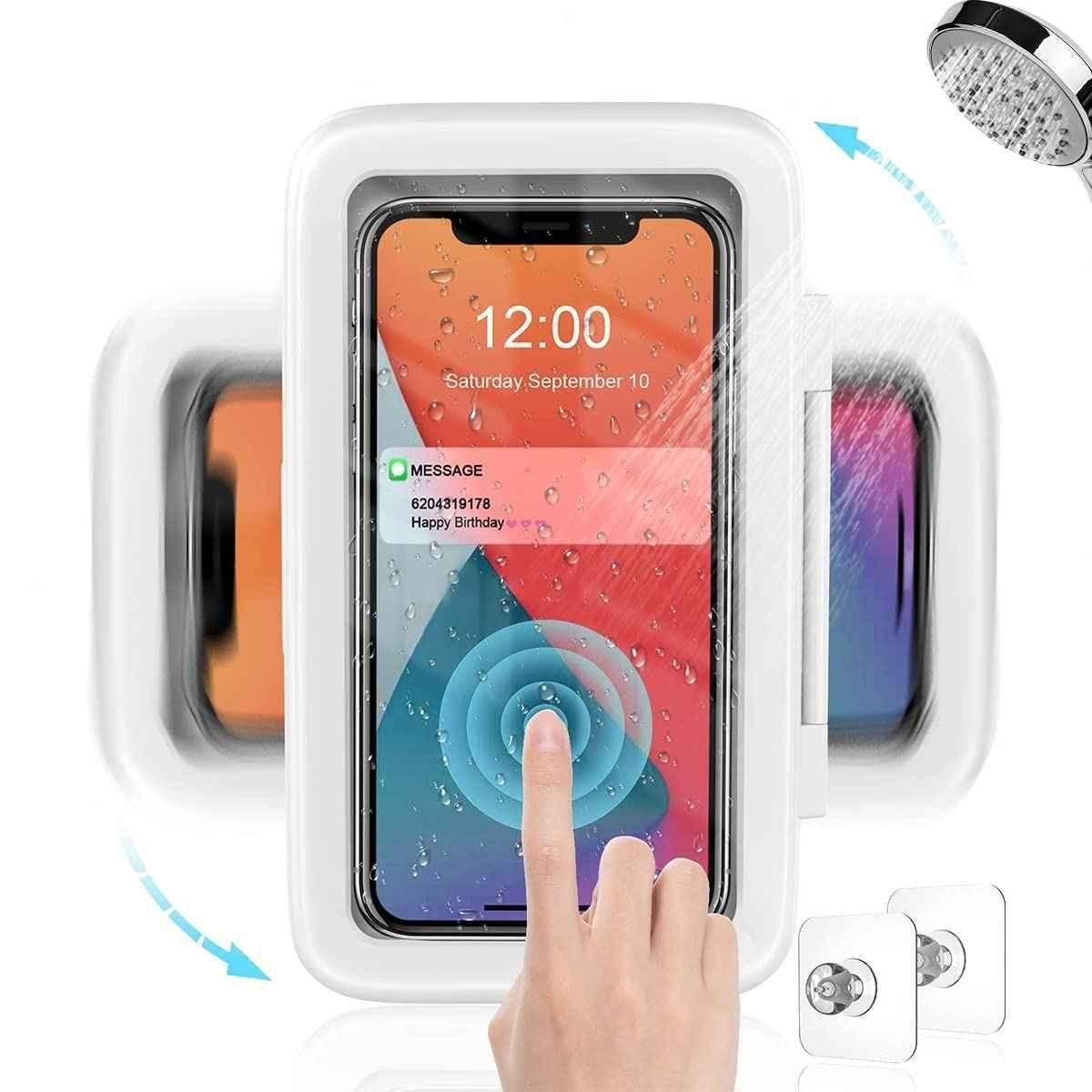 Waterproof Phone Holder for Bathroom