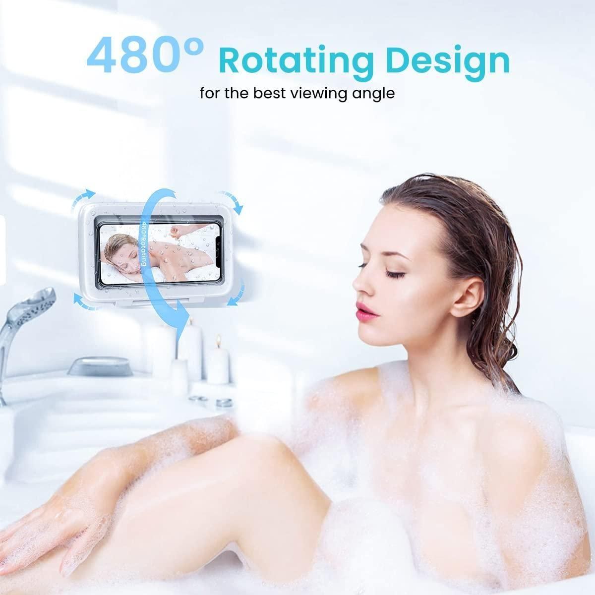 Waterproof Phone Holder for Bathroom