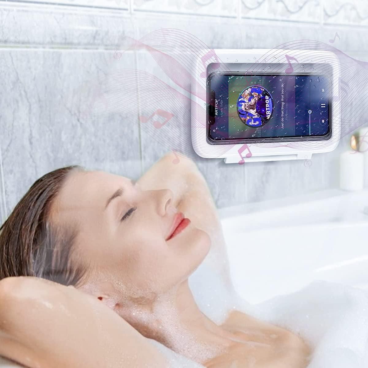 Waterproof Phone Holder for Bathroom